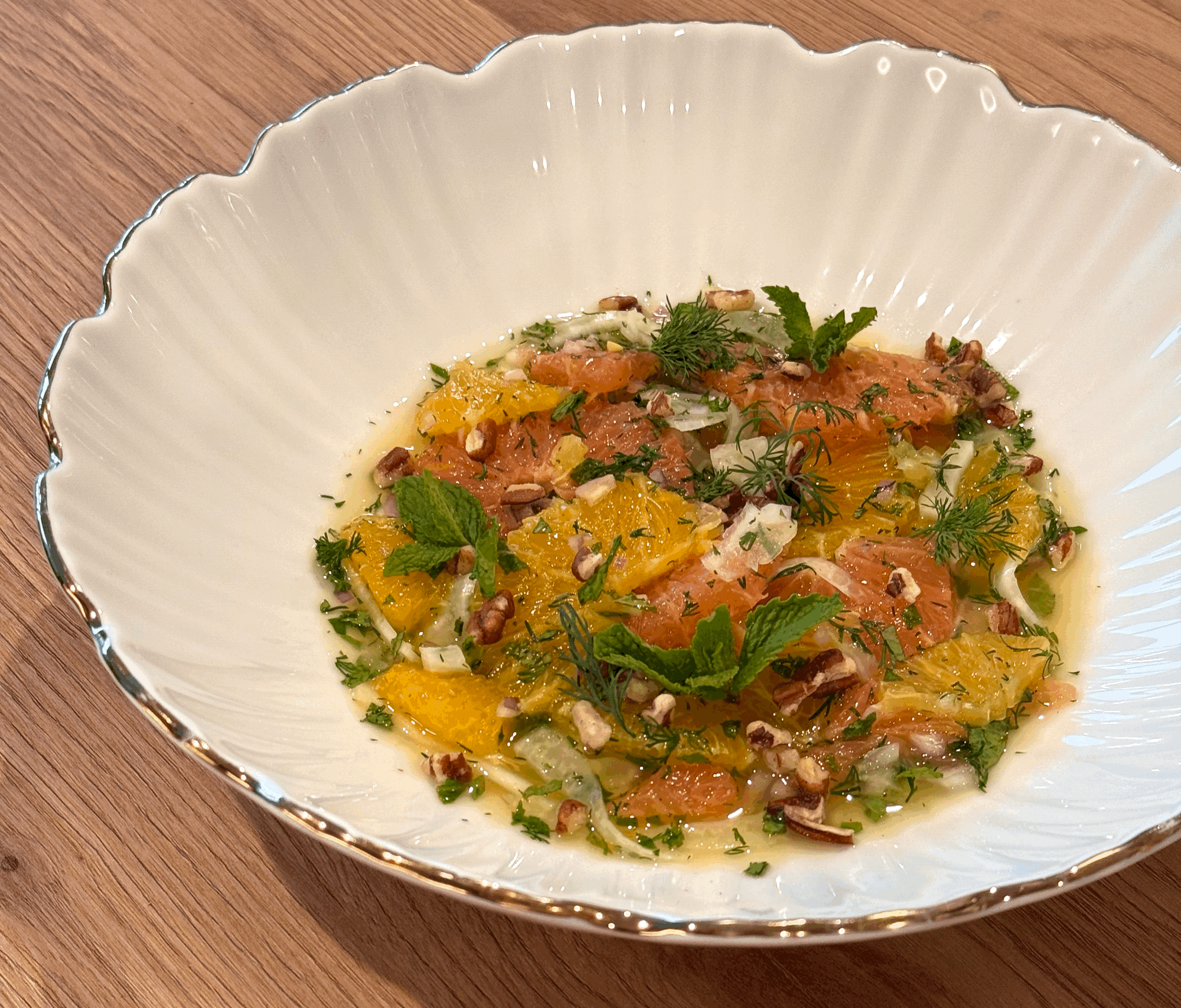 Citrus & Fennel Salad with Fresh Herbs